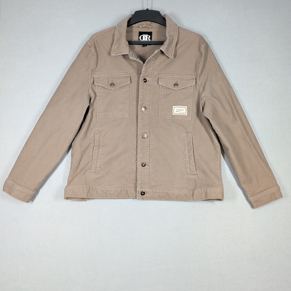 Darius Rucker Jacket Mens XL Tan Las Vegas Raiders DR_35JK238 NFL Trucker Coat